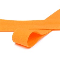 Резинка окантовочная матовая шир.15мм цв.S208 Светло-оранжевый рул.100 м