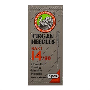 Набор игл ORGAN №90 "Универсальные" в пачке 5 игл для БШМ 6034/0059