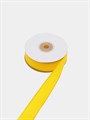 Лента репсовая с люрексом (золото) шир.25мм цв.S645 Жёлтый рул.18,28 м - фото 6547