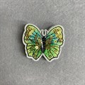 Термоаппликация №S1527 Бабочка с пайетками 4,5х3,5см 6286/0257