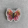 Термоаппликация №S1527 Бабочка с пайетками 4,5х3,5см 6286/0257