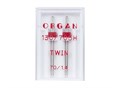 Иглы двойные ORGAN №70/1.4 "Универсальные" в пачке 2 иглы для БШМ 6034/0048